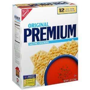 Nabisco Premium Saltine Crackers   3 lb. box  Grocery 
