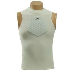  McDavid 760Y Youth Bodyshirt With HexPad Chest Pad White X 
