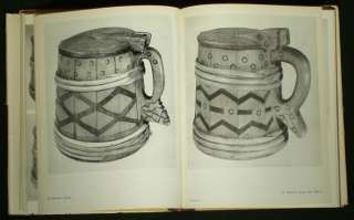 BOOK Estonian Folk Art wood carving [antique beer mug]  