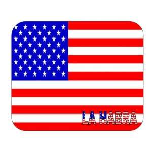  US Flag   La Habra, California (CA) Mouse Pad Everything 