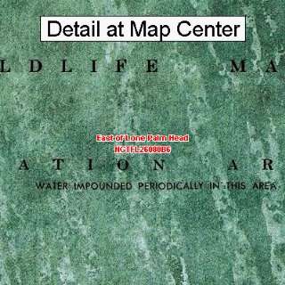   Quadrangle Map   East of Lone Palm Head, Florida (Folded/Waterproof