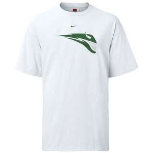  Nike Portland St Vikings White Classic Logo T shirt 