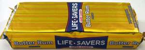 Lifesavers Butter Rum 20 Roll Box Hard Candy Life Saver  