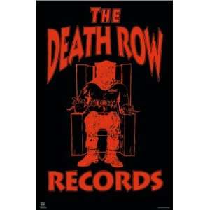  THE DEATH ROW RECORDS LOGO POSTER 22 X 34 3784