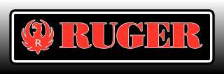 Ruger Logo Bumper Sticker Decal  