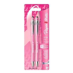 Paper Mate 2 Count Pink Write For Hope Ball Point Pens Sold in packs 
