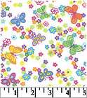 Pixie Garden Cotton Fabric   Angel Butterfly   Pink BTY items in Wei 