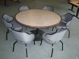 ROUND TABLES AND CHAIRS  