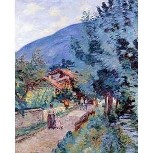  Made Oil Reproduction   Armand Guillaumin   24 x 30 inches   Rue de 