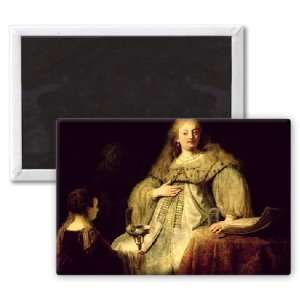 Artemisia, 1634 (oil on canvas) by   3x2 inch Fridge Magnet   large 