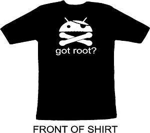 got root? shirt funny android super user t shirt 63  