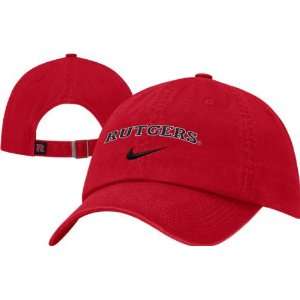  Rutgers Scarlet Knights Nike Campus Adjustable Hat Sports 