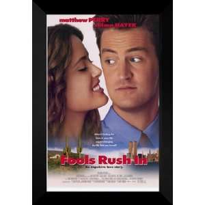  Fools Rush In 27x40 FRAMED Movie Poster   Style A 1996 