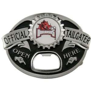 Arkansas Razorbacks Silver Official Tailgater Bottle Opener Belt 