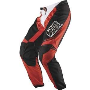  Answer Racing Youth Syncron Pants 24 Red Sports 