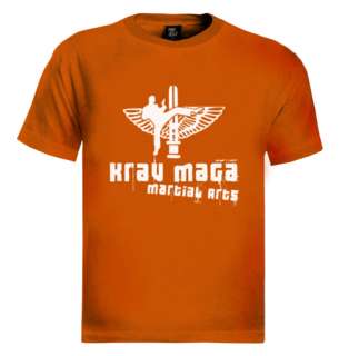 Krav Maga T Shirt Israel Self Defense Hand Combat MMA  
