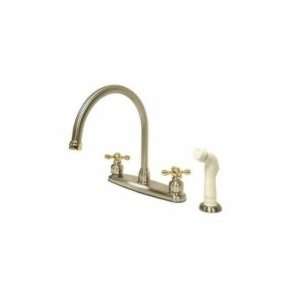   of Design Goose Neck Centerset Kitchen Faucet With Spray EB729AX