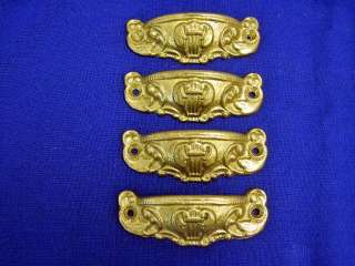 Antique Brass Greek Or Roman Style Drawer Pulls  