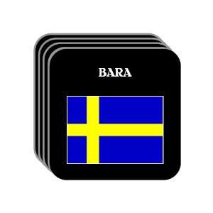  Sweden   BARA Set of 4 Mini Mousepad Coasters 