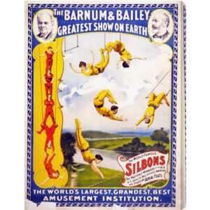  Barnum and Bailey, Silbons AZV01398 metal art