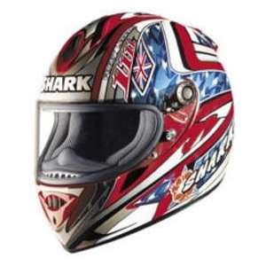  Shark RSR2 FOGGY LEGEND RED LG MOTORCYCLE Full Face Helmet 