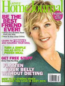 Ladies Home Journal March 2009 Ellen DeGeneres/Soul  