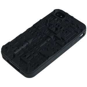 3D Castle Building Rubber Silicone Soft Cover Case For iPhone 4 4S 4G 