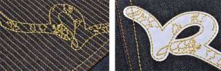  Men Embroidery Denim Jeans Size 32 34 36 38 40 42 Roca wear  