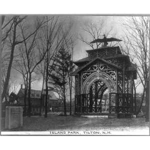   Bandstands,Tilton Island Park,NH,Belknap County,Eagle