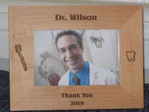 Dentist Picture Frame Personalized Gift Souvenir  