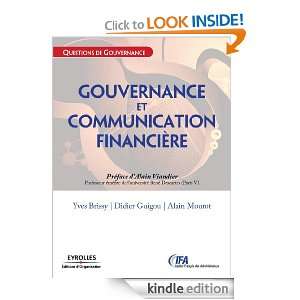 Gouvernance et communication financière (Questions de gouvernance 