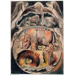  Hand Made Oil Reproduction   William Blake   32 x 44 