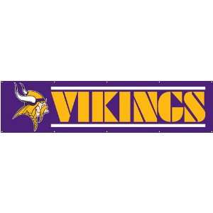  Minnesota Vikings Giant 8 Foot Nylon Banner Sports 
