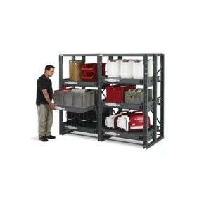 RELIUS SOLUTIONS Roll Out Shelf Racks  Industrial 