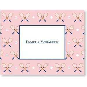  Boatman Geller Personalized Stationery   Tennis Repeat 