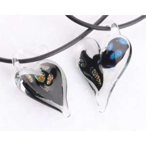  Dichroic Heart Necklace