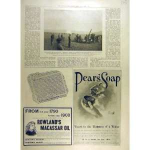  1900 Irish Brigade Tugela Boer War Africa Advert Pears 
