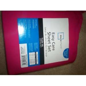  Easy Care Sheet Set Dark Pink Twin XL