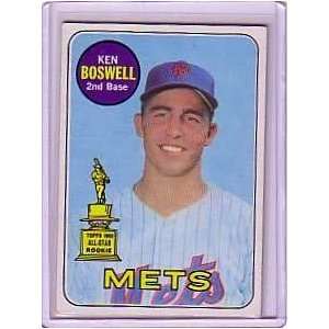  1969 Topps #402 Ken Boswell New York Mets Sports 