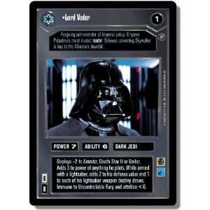  Star Wars CCG Death Star 2 II Rare Lord Vader Toys 
