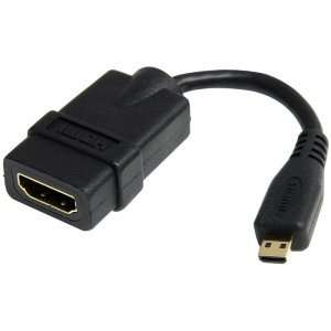  StarTech 5in High Speed HDMI Adapter Cable with Ethernet 