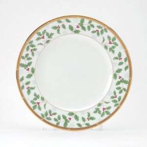  Noritake Rochelle Gold Holiday Accent Plates, Set of 4 