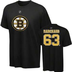 com Brad Marchand Youth Reebok Player Name and Number Boston Bruins T 