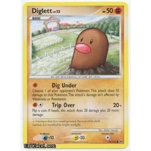  Diglett (Pokemon   Platinum   Diglett #072 Mint Normal 