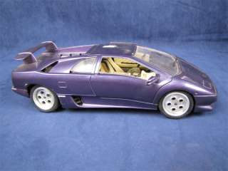 Burago Lamborghini Diablo 1990 118 Purple Die Cast  