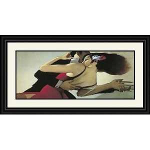    Tango Dancers by Bill Brauer   Framed Artwork