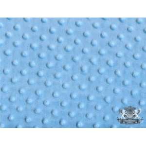  Minky Cuddle Dimple Dot TURQUOISE Fabric By the Yard 