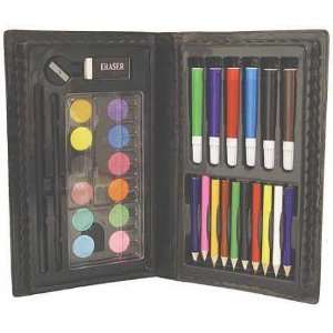   Artist Set   Colored Pencils, Watercolor Cakes, Markers Toys & Games