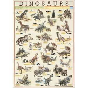  Dinosaurs 27x39, Canvas