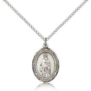  Designer Jewelry Gift Sterling Silver St. Bartholomew The Apostle 